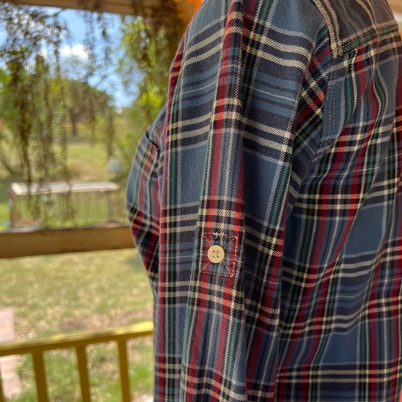 Lauren Jeans Co. Plaid Flannel Shirt - Picture 6 of 10